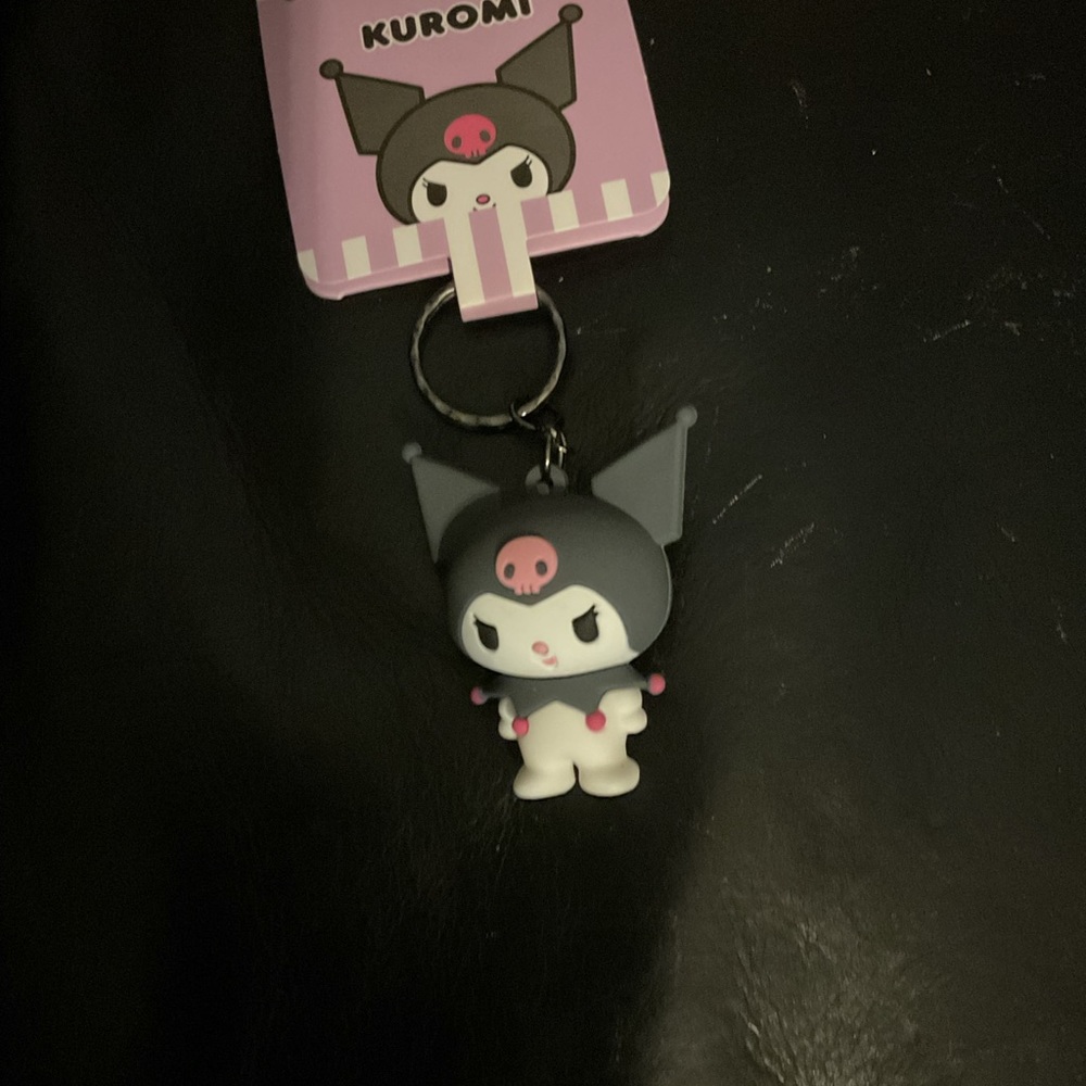 Kuromi Cute AUTHENTIC Keychain & Purse Charm